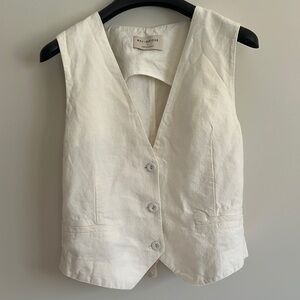 Bec & Bridge Cream Sleeveless Top
